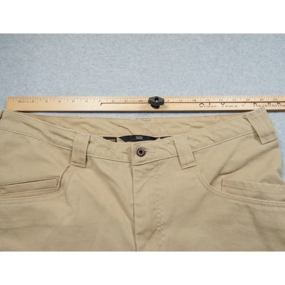 1620 Pants Men 38 Beige Cordura Utility Work Carpenter Tactical USA Workwear